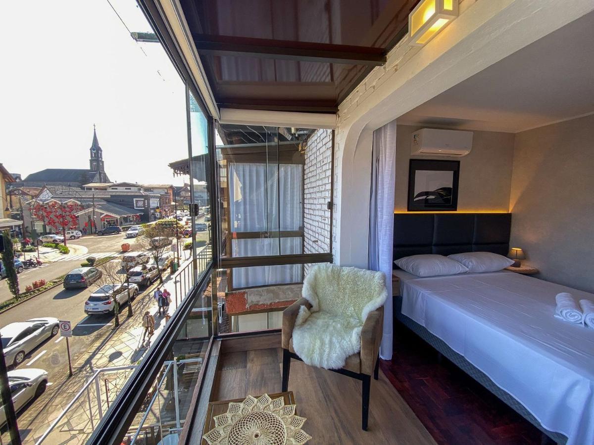Locar-In Gramado- 100M Rua Coberta公寓 外观 照片