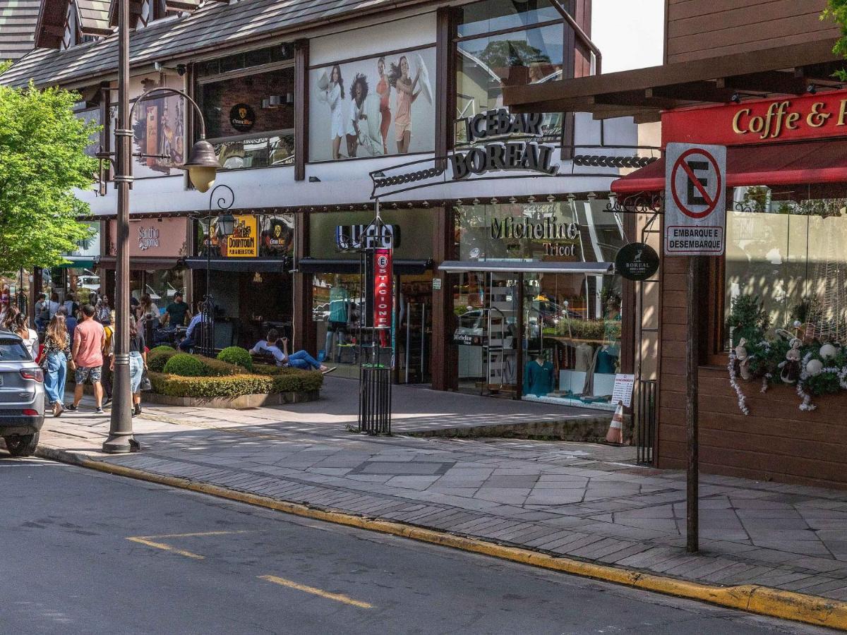 Locar-In Gramado- 100M Rua Coberta公寓 外观 照片